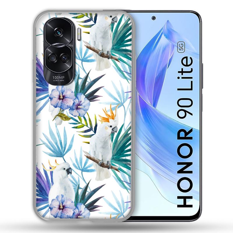 Coque Renforcée Pour Honor 90 Lite 5G Animal Perroquet Peinture