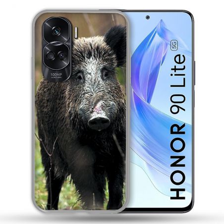 Coque Renforcée Pour Honor 90 Lite 5G Chasse Sanglier bois