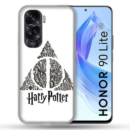 Coque Renforcée Pour Honor 90 Lite 5G Harry Potter Hollows triangle Blanc