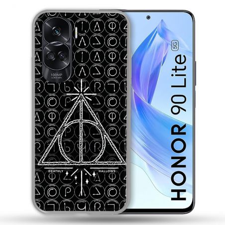 Coque Renforcée Pour Honor 90 Lite 5G Harry Potter Hollows Triangle Noir