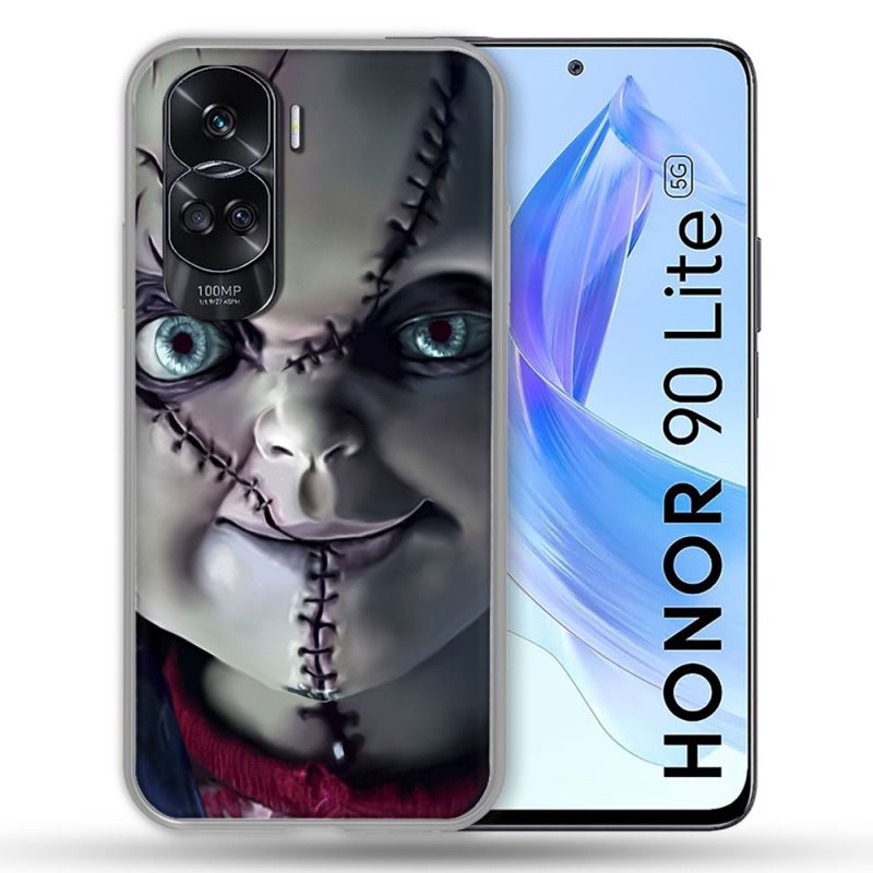 Coque Renforcée Pour Honor 90 Lite 5G Horreur Chucky Cicatrice