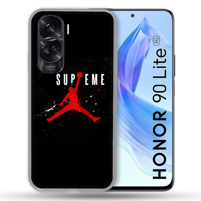 Coque Renforcée Pour Honor 90 Lite 5G Jordan Supreme Noir