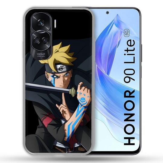 Coque Renforcée Pour Honor 90 Lite 5G Manga Boruto Tatouage