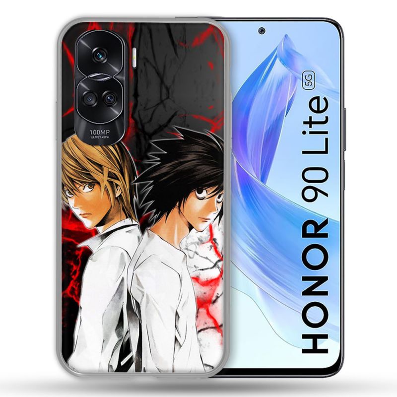 Coque Renforcée Pour Honor 90 Lite 5G Manga Death Note Duo