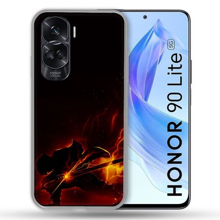 Coque Renforcée Pour Honor 90 Lite 5G Manga Demon Slayer Electric