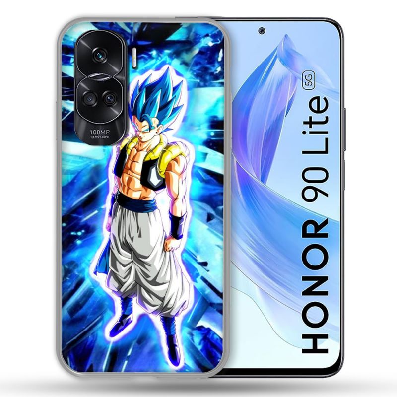 Coque Renforcée Pour Honor 90 Lite 5G Manga Dragon Ball Gogeta Lumiere