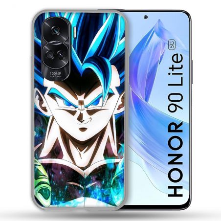 Coque Renforcée Pour Honor 90 Lite 5G Manga Dragon Ball Gogeta Visage