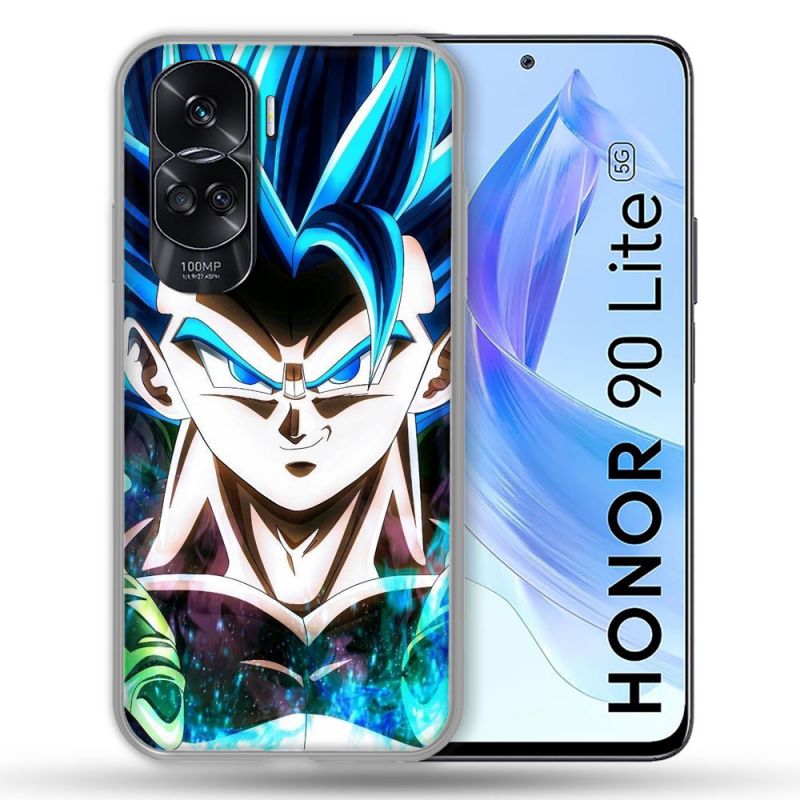 Coque Renforcée Pour Honor 90 Lite 5G Manga Dragon Ball Gogeta Visage