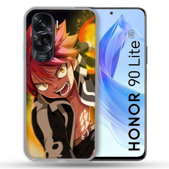 Coque Renforcée Pour Honor 90 Lite 5G Manga Fairy Tail Natsu