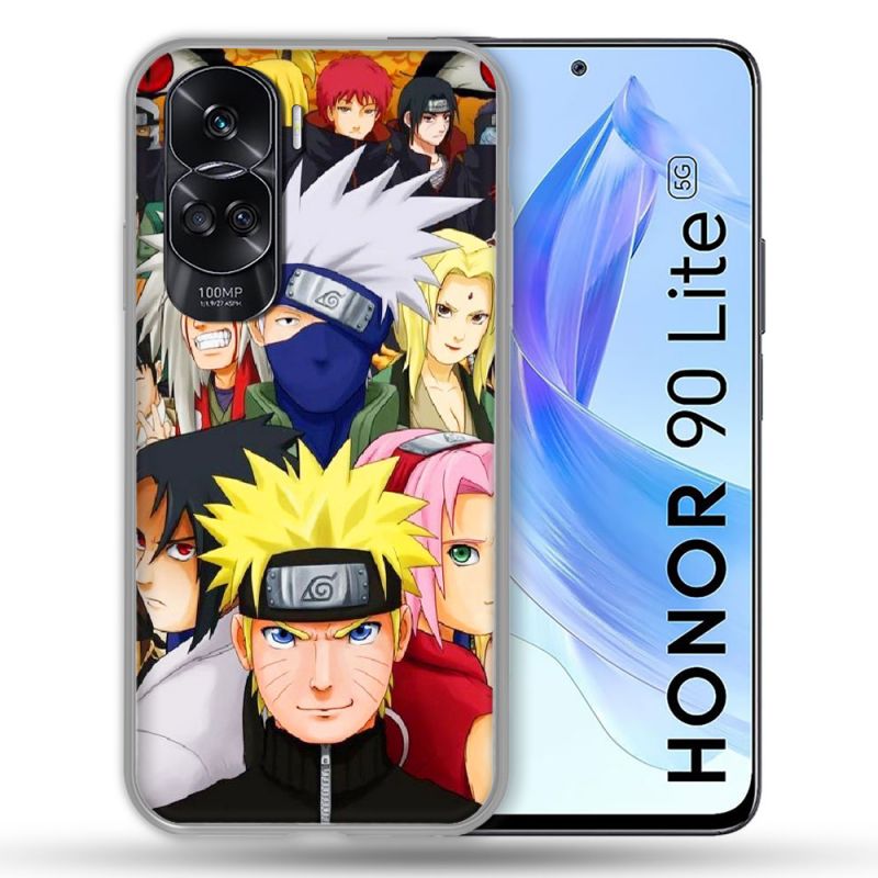 Coque Renforcée Pour Honor 90 Lite 5G Manga Naruto Team