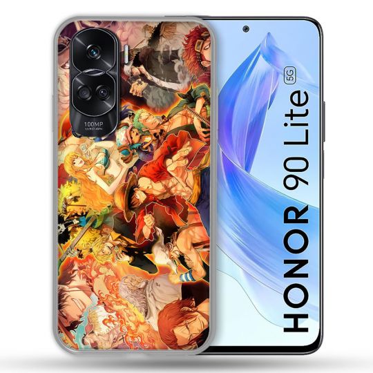 Coque Renforcée Pour Honor 90 Lite 5G Manga One Piece Nakama