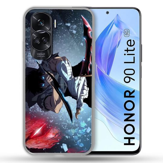 Coque Renforcée Pour Honor 90 Lite 5G Manga Solo Leveling Sung Epee
