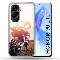 Coque Renforcée Pour Honor 90 Lite 5G Moto Cross Soleil