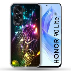 Coque Renforcée Pour Honor 90 Lite 5G Musique Partition Multicolore