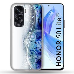 Coque Renforcée Pour Honor 90 Lite 5G Musique Partition Vague