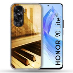 Coque Renforcée Pour Honor 90 Lite 5G Musique Piano Retro