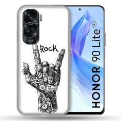 Coque Renforcée Pour Honor 90 Lite 5G Musique Rock Main