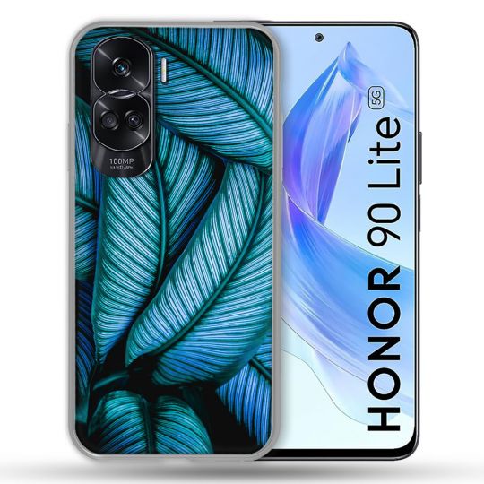 Coque Renforcée Pour Honor 90 Lite 5G Nature Feuille Palmier