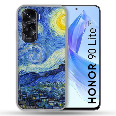 Coque Renforcée Pour Honor 90 Lite 5G Peinture La nuit étoilée