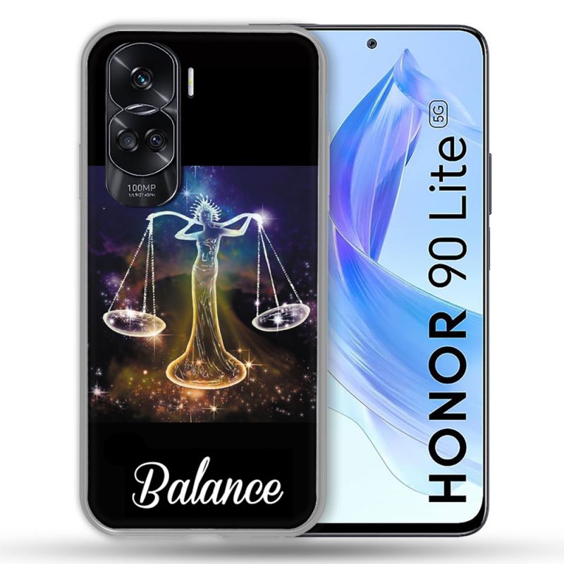 Coque Renforcée Pour Honor 90 Lite 5G Signe Zodiaque 2 Balance