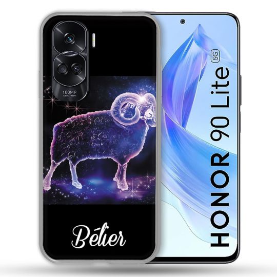 Coque Renforcée Pour Honor 90 Lite 5G Signe Zodiaque 2 Bélier