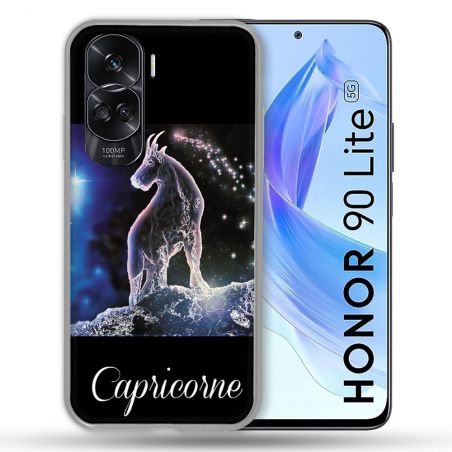 Coque Renforcée Pour Honor 90 Lite 5G Signe Zodiaque 2 Capricorne