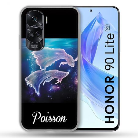 Coque Renforcée Pour Honor 90 Lite 5G Signe Zodiaque 2 Poisson