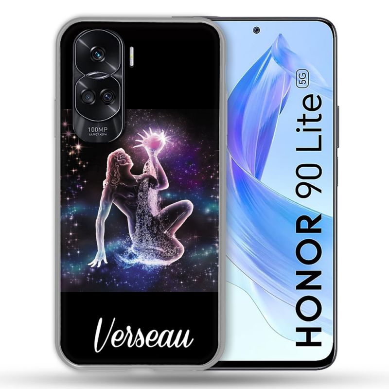 Coque Renforcée Pour Honor 90 Lite 5G Signe Zodiaque 2 Verseau