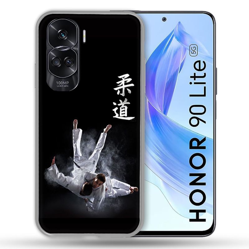 Coque Renforcée Pour Honor 90 Lite 5G Sport Judo Noir