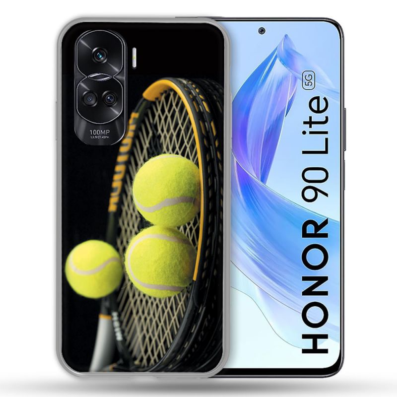 Coque Renforcée Pour Honor 90 Lite 5G Sport Tennis Balls