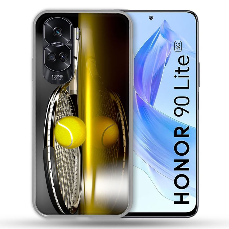 Coque Renforcée Pour Honor 90 Lite 5G Sport Tennis Reflet