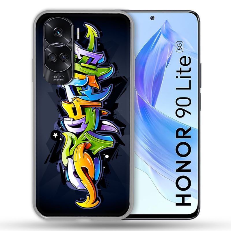 Coque Renforcée Pour Honor 90 Lite 5G Street Art Graffiti
