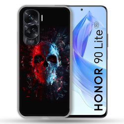 Coque Renforcée Pour Honor 90 Lite 5G Tete de Mort Deflagration