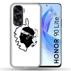 Coque Renforcée Pour Honor 90 Lite 5G Voyage Corse Blanc
