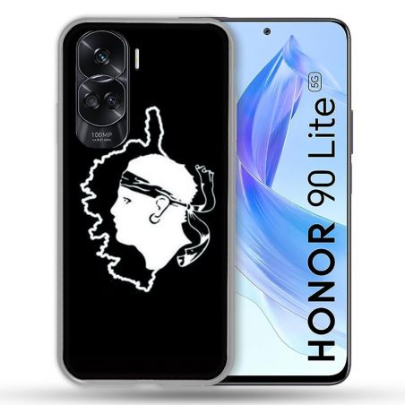 Coque Renforcée Pour Honor 90 Lite 5G Voyage Corse Noir