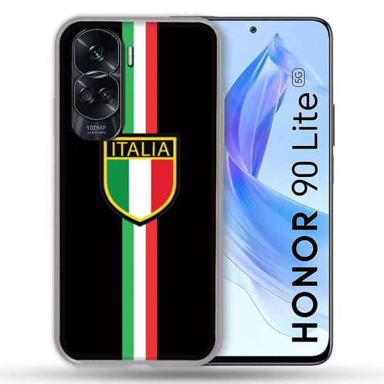 Coque Renforcée Pour Honor 90 Lite 5G Voyage Italie 3 Noir