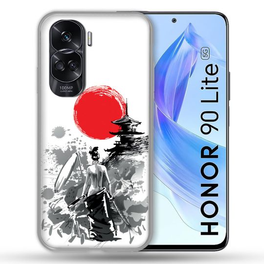 Coque Renforcée Pour Honor 90 Lite 5G Voyage Japon Femme