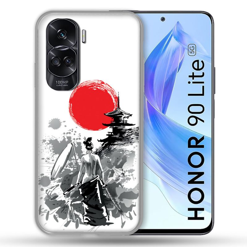 Coque Renforcée Pour Honor 90 Lite 5G Voyage Japon Femme