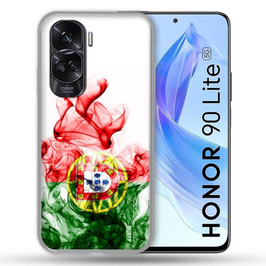 Coque Renforcée Pour Honor 90 Lite 5G Voyage Portugal Flamme