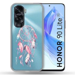 Coque Renforcée Transparente Pour Honor 90 Lite 5G Attrape Reve Rose