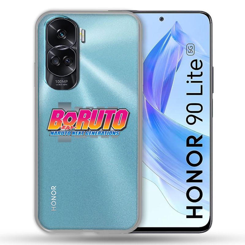 Coque Renforcée Transparente Pour Honor 90 Lite 5G Boruto Logo