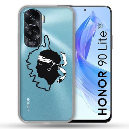Coque Renforcée Transparente Pour Honor 90 Lite 5G Corse