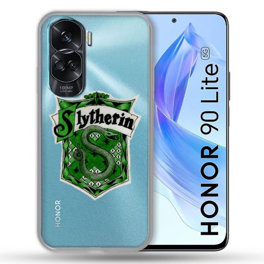 Coque Renforcée Transparente Pour Honor 90 Lite 5G Harry Potter Slytherin