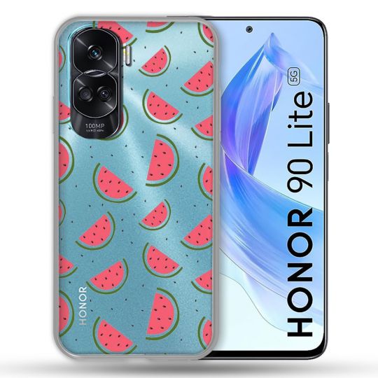Coque Renforcée Transparente Pour Honor 90 Lite 5G Pasteque