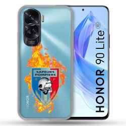 Coque Renforcée Transparente Pour Honor 90 Lite 5G Pompier Feu