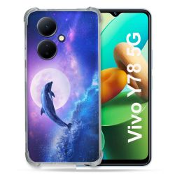 Coque Renforcée Pour Vivo V29 Lite 5G / Y78 5G Animal Dauphin Vague