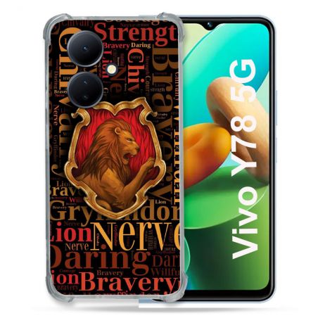 Coque Renforcée Pour Vivo V29 Lite 5G / Y78 5G Harry Potter Griffondor