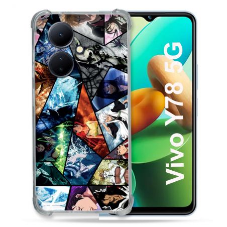 Coque Renforcée Pour Vivo V29 Lite 5G / Y78 5G Manga Bleach Pele Mele