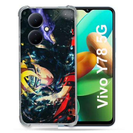 Coque Renforcée Pour Vivo V29 Lite 5G / Y78 5G Manga Boruto Eclair