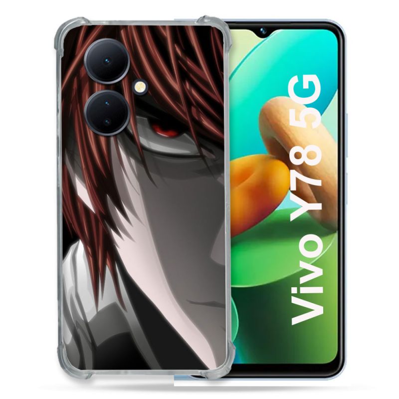 Coque Renforcée Pour Vivo V29 Lite 5G / Y78 5G Manga Death Note Kira